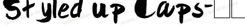 Styled up Caps字体转换
